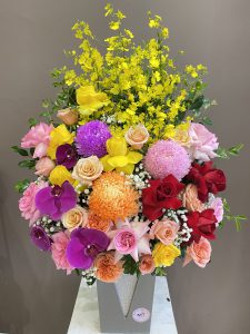 Hoa bó cao cấp hồng đỏ nhập khẩu