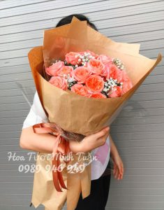 Hoa hồng cho tình yêu nhẹ nhàng nhưng bền chặt